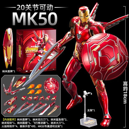 "Zhongdong Gangwolf Action Figure Deadpool and Gangwolf 3 figurine Model for boys' toys.