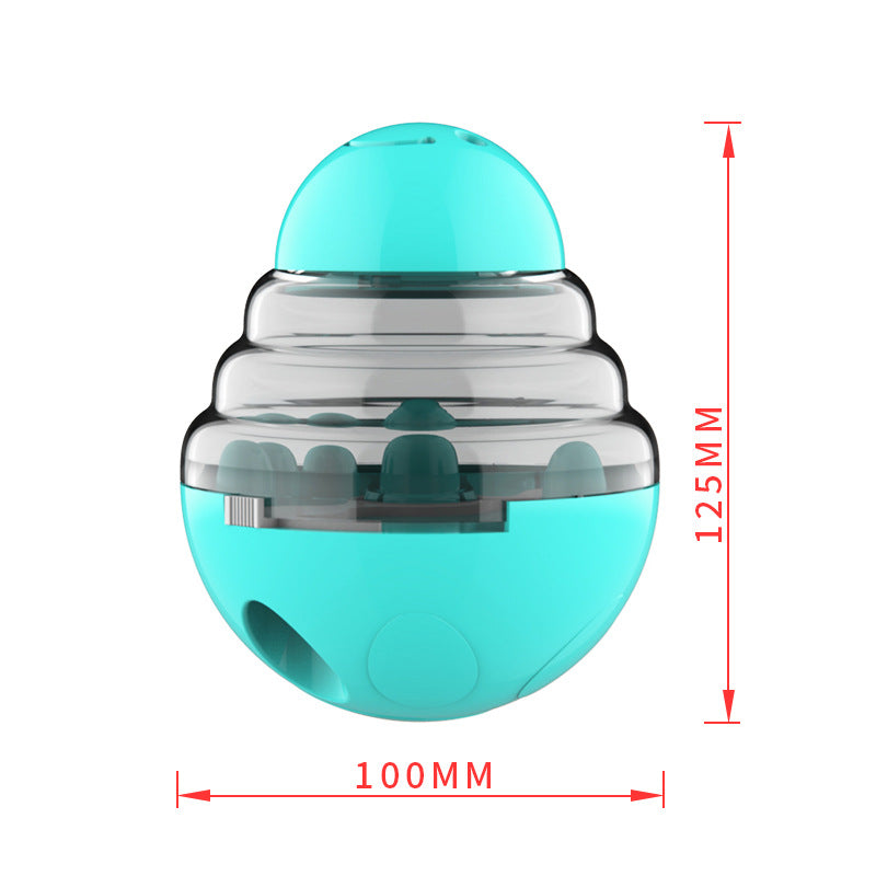 Dog toy leaky food ball, pet unbreakable doll, educational slow food toy ball