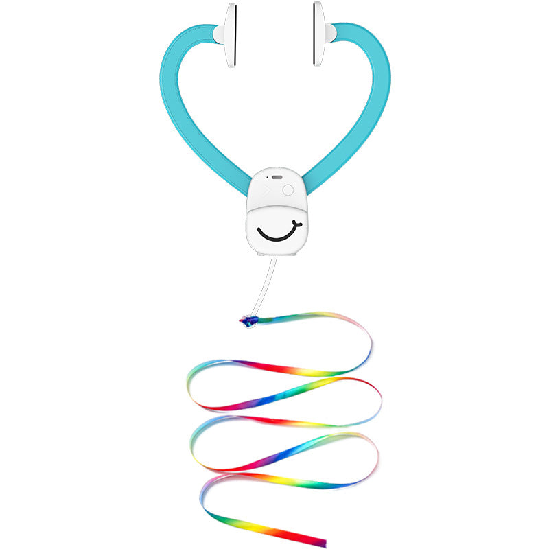 Hanging electric door cat toy for self-entertainment and boredom, rotating ribbon automatic cat toy, cat toy stick