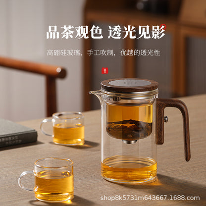 The heat-resistant glass float cup is a miraculous bubble-absorbing device