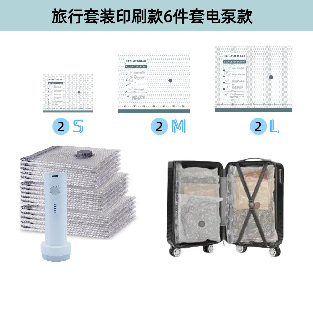 SpaceSaver – USB Compressieset voor Reizen | 50% KORTING