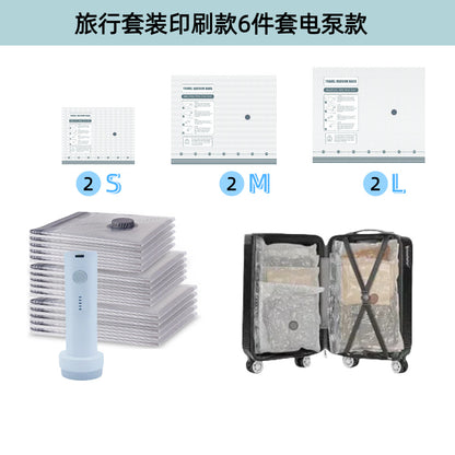 SpaceSaver – USB Compressieset voor Reizen | 50% KORTING