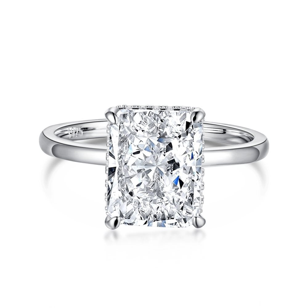 Four-Prong Solitaire Ring