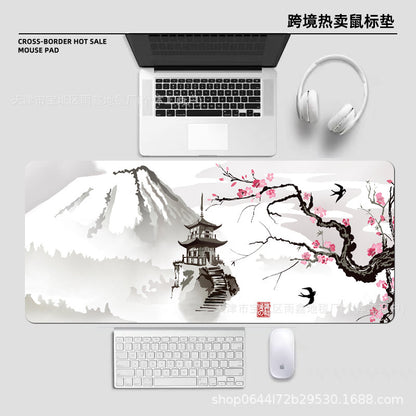 A large-sized diatom mud mouse pad, anti-slip and dirt-resistant desk pad, office comfortable anti-slip pad, mouse pad