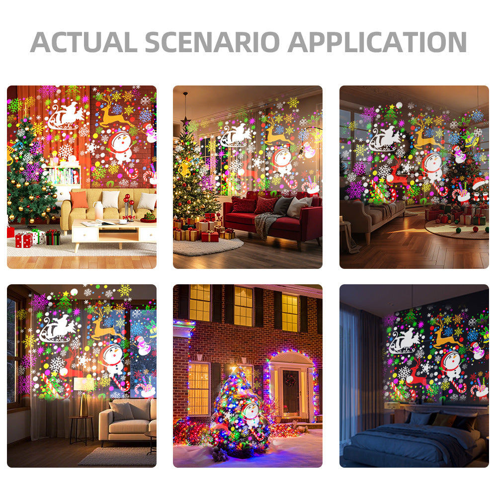 Christmas projection decoration