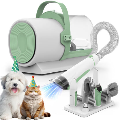 Pet hair styling device, hair suction and pulling all-in-one machine, dog and cat all-in-one vacuum cleaner, cat and dog electric c, hair shaving
