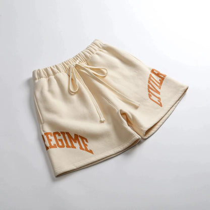 Men's Printed Cotton Casual Loose Shorts - Summer Fashion