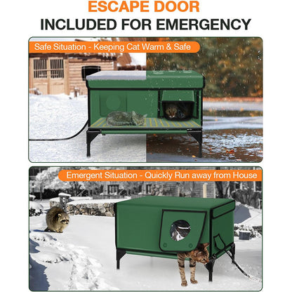 Outdoor cat bed