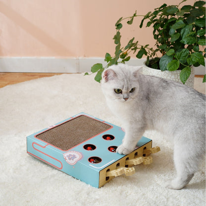 Cat scratch board, cat toy, whac-a-mole, corrugated paper, multi-functional pet cat, for cats, cats, cats