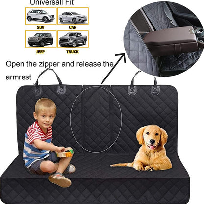 Car pet rear seat cushion