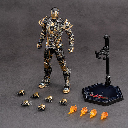"Zhongdong Gangwolf Action Figure Deadpool and Gangwolf 3 figurine Model for boys' toys.