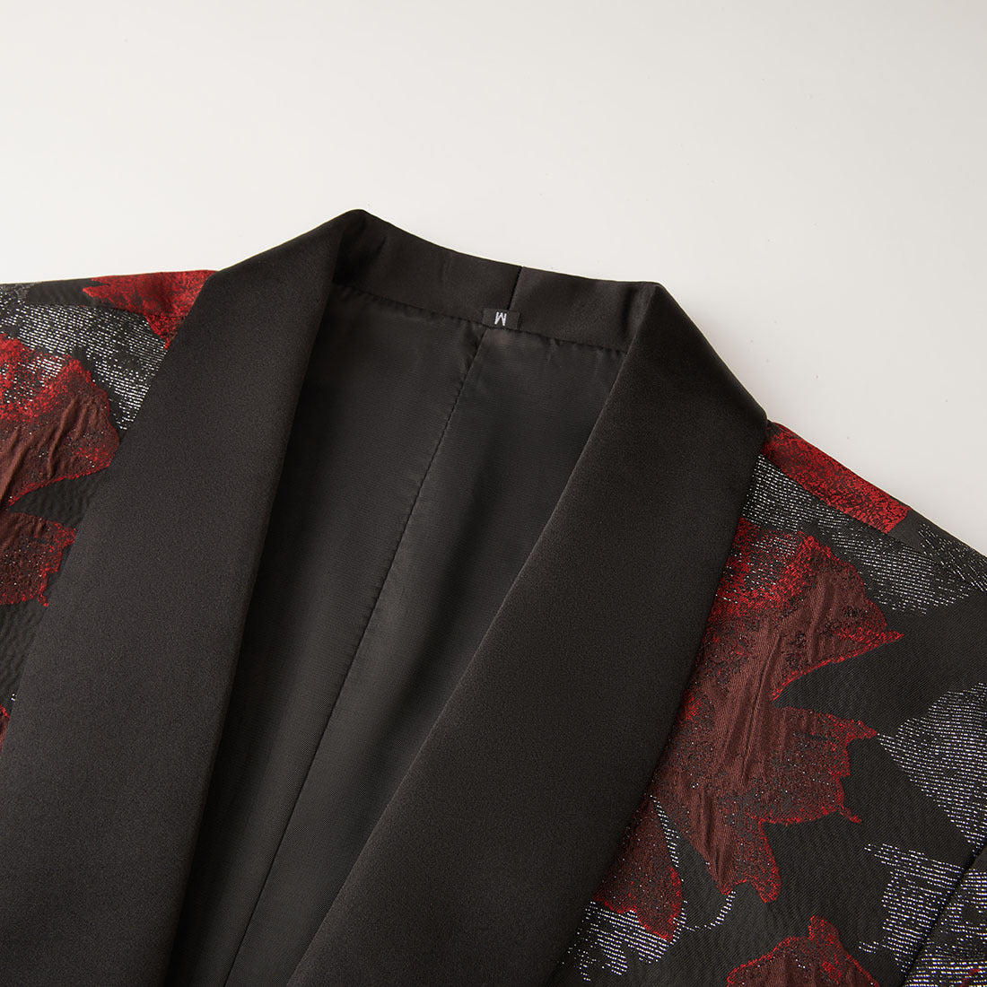 Men's Jacquard Single-Breasted Suit Jacket