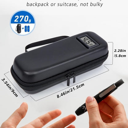 ulin cooler with temperature display - Cooler suitcase with 2 TSA