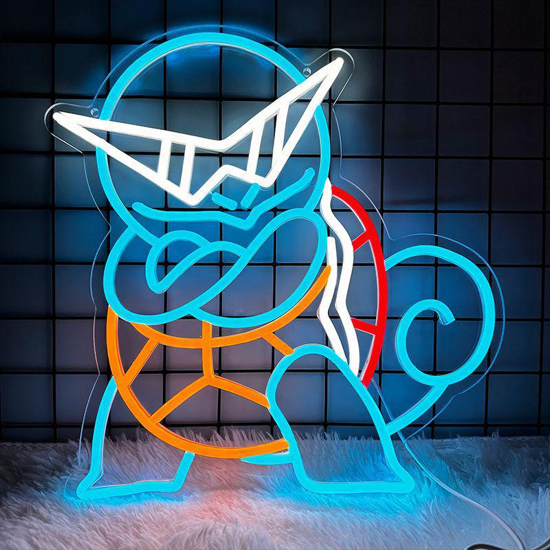 Customized anime LED neon lights, game decorative lights, Kuromi Cinnamon Dog ambient lights, and light boards