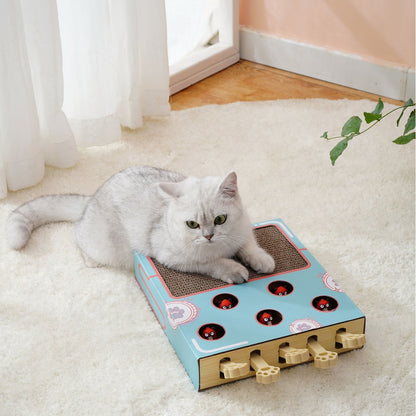 Cat scratch board, cat toy, whac-a-mole, corrugated paper, multi-functional pet cat, for cats, cats, cats