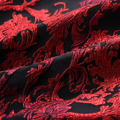 British Court Style Jacquard Suit - Large Size