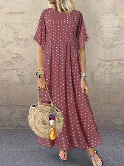2023 summer hot EBAY new European American Amazon Express Podot small fresh large size women's dress