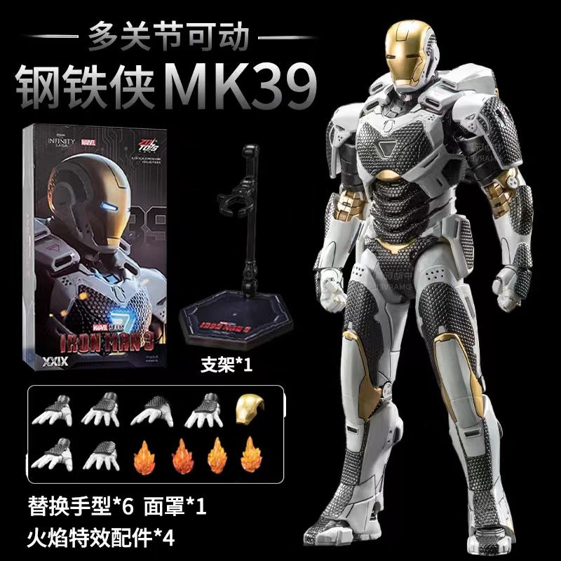 "Zhongdong Gangwolf Action Figure Deadpool and Gangwolf 3 figurine Model for boys' toys.