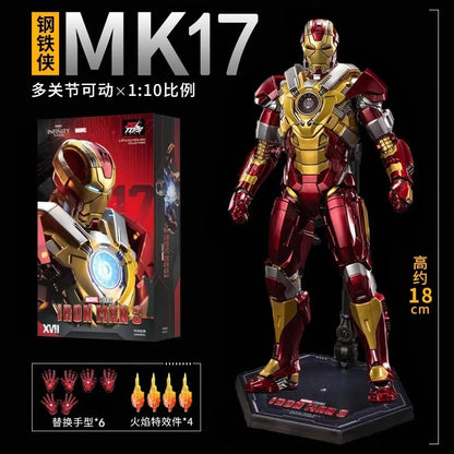 "Zhongdong Gangwolf Action Figure Deadpool and Gangwolf 3 figurine Model for boys' toys.
