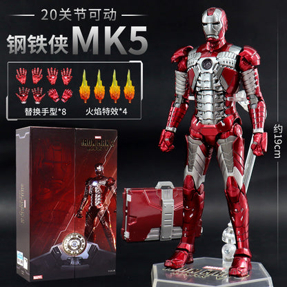 "Zhongdong Gangwolf Action Figure Deadpool and Gangwolf 3 figurine Model for boys' toys.