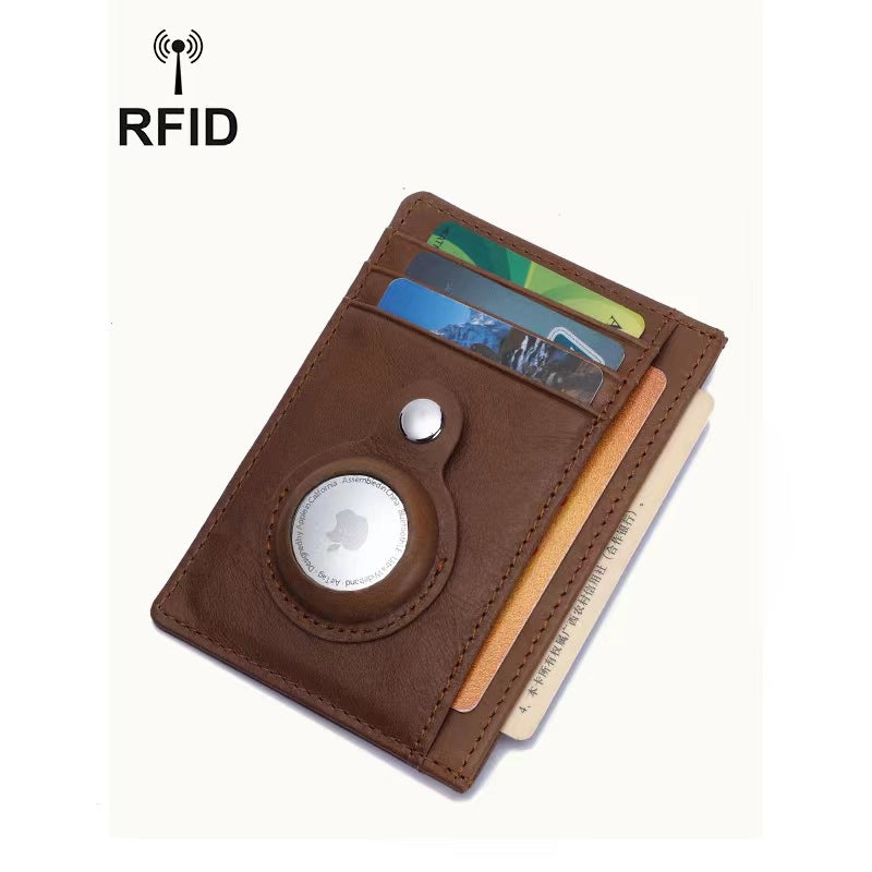 airtag card case, multi-slot RFID anti-theft brush, Siniu pickup case