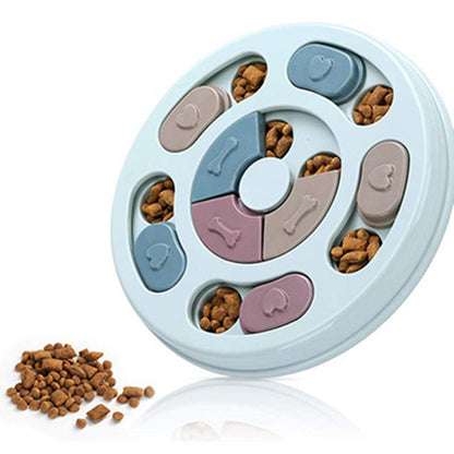 Large slow food bowl for dog training and development, pet bowl for feeding and drinking, cat bowl, dog bowl, for pets