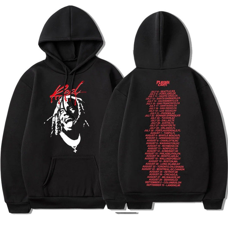 Playboi Carti All-Red Hoodie