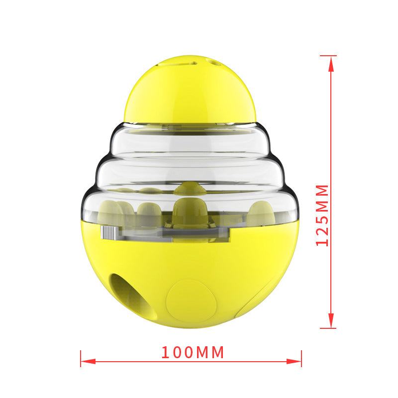 Dog toy leaky food ball, pet unbreakable doll, educational slow food toy ball