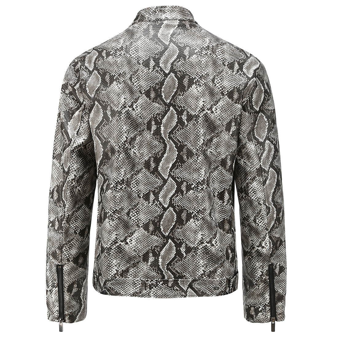 Men's Snakeskin-Print Jacket