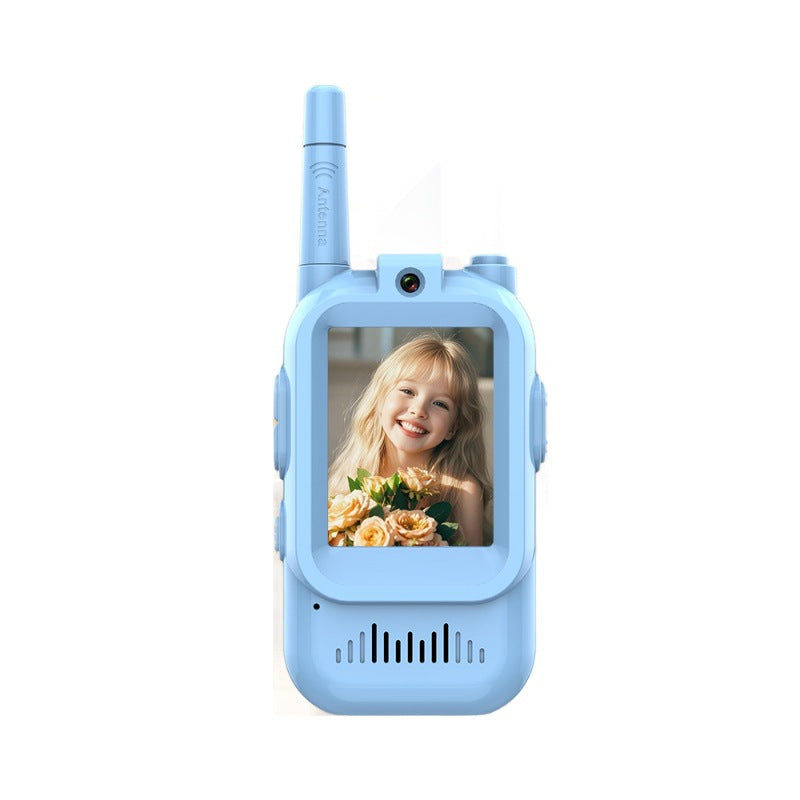 High-quality children's video walkie-talkies, cartoon pagers, high-definition communication, children's toys, parent-child