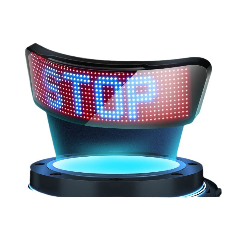 Helmet display LED customible editing sensing cycling motorcycle light helmet screen bicycle motorcycle