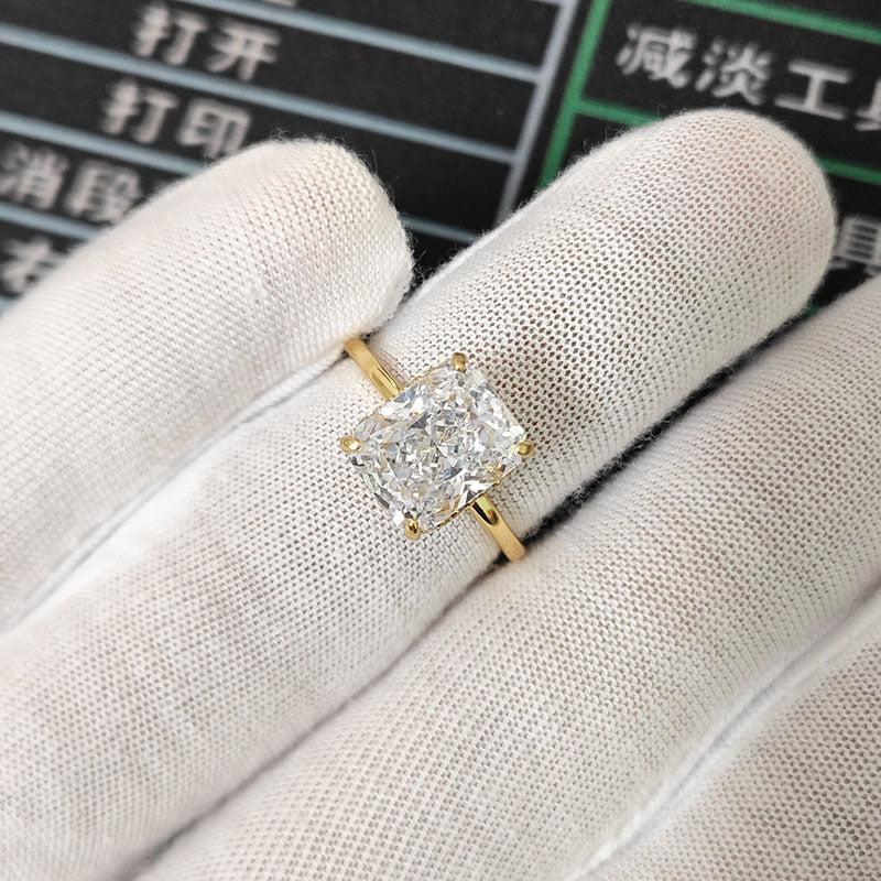 Four-Prong Solitaire Ring