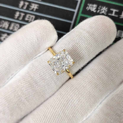 Four-Prong Solitaire Ring