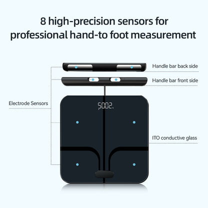 Professional eight-electrode body fat scale, intelligent APP weight scale, dual-frequency precise electronic scale