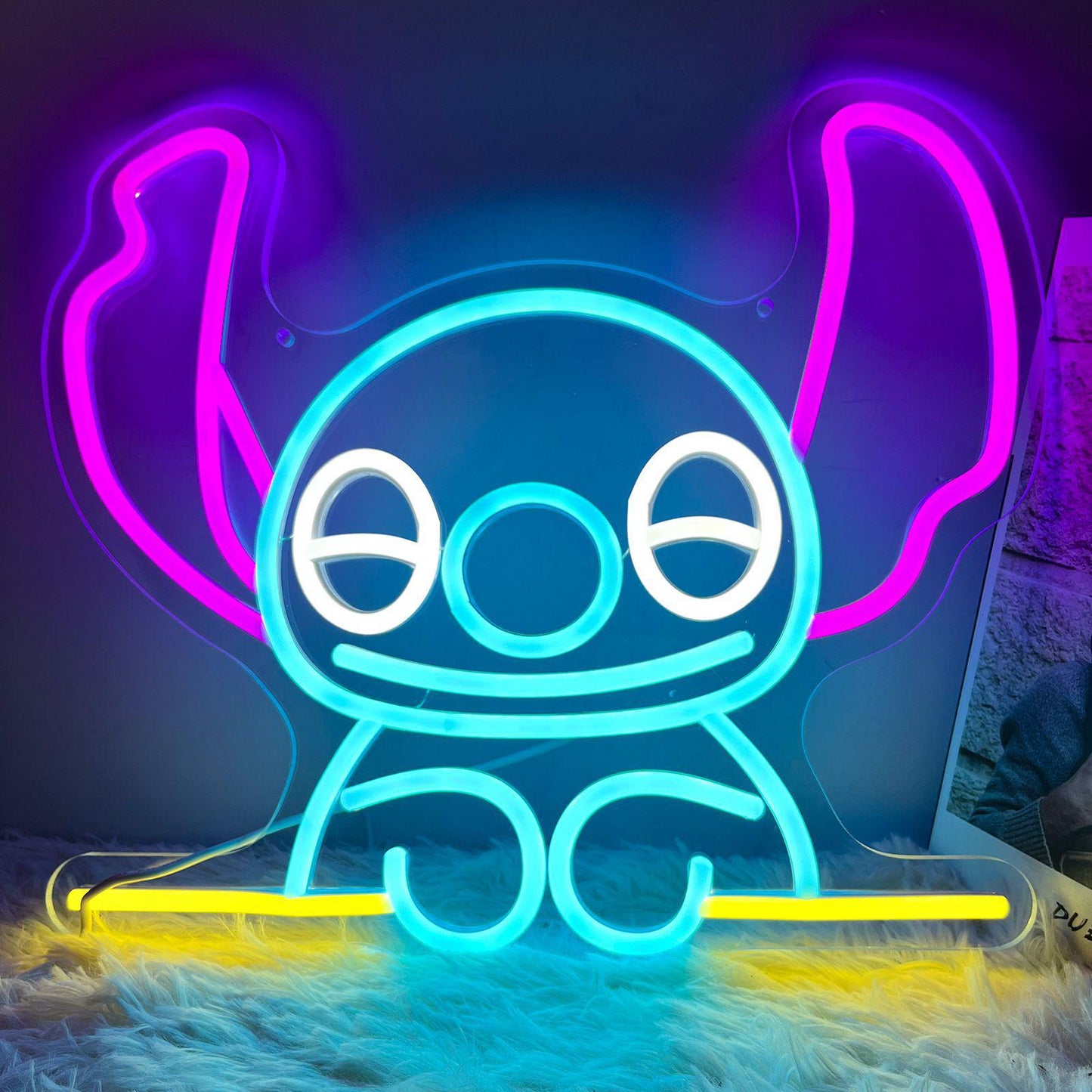 Customized anime LED neon lights, game decorative lights, Kuromi Cinnamon Dog ambient lights, and light boards