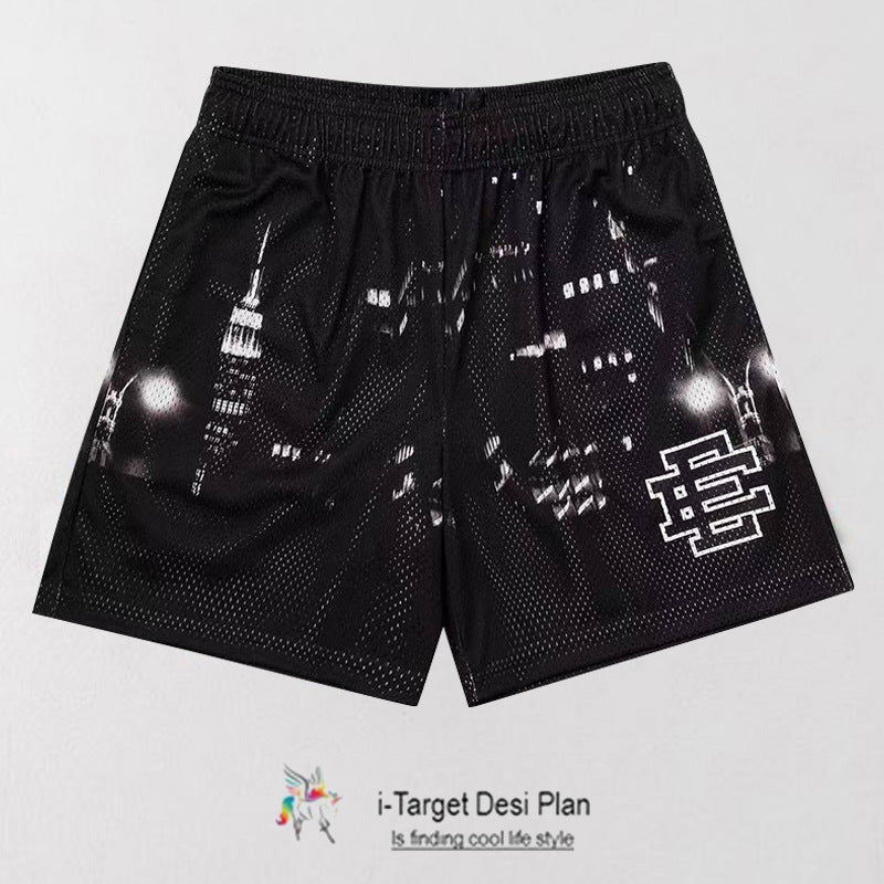 EE Mesh Fitness Training Shorts - Breathable Quick Dry Men's Shorts