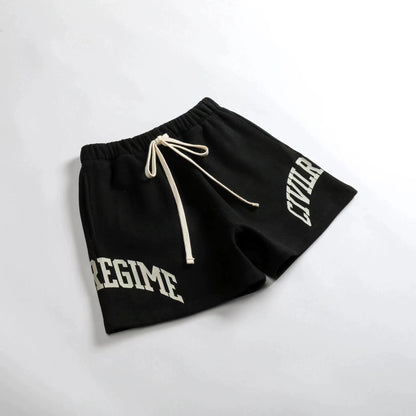 Men's Printed Cotton Casual Loose Shorts - Summer Fashion