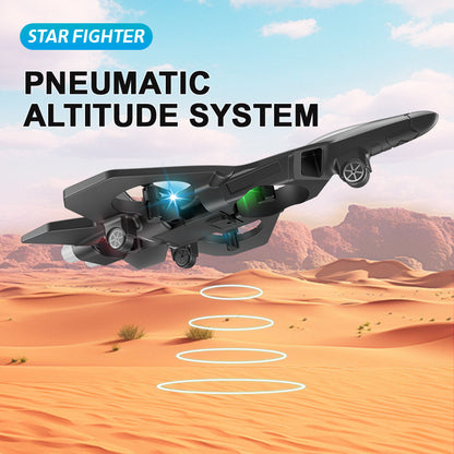 Glider, gravity-sensing, children's durable model aircraft, quadcopter, J-20 fighter jet toy