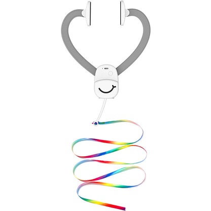Hanging electric door cat toy for self-entertainment and boredom, rotating ribbon automatic cat toy, cat toy stick
