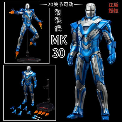 "Zhongdong Gangwolf Action Figure Deadpool and Gangwolf 3 figurine Model for boys' toys.