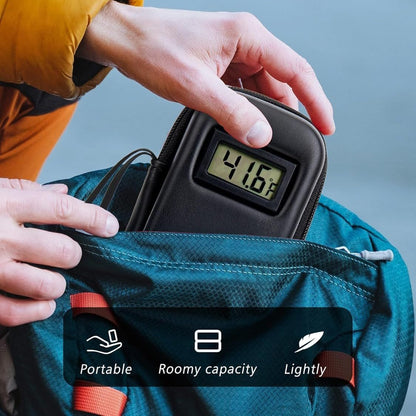 ulin cooler with temperature display - Cooler suitcase with 2 TSA