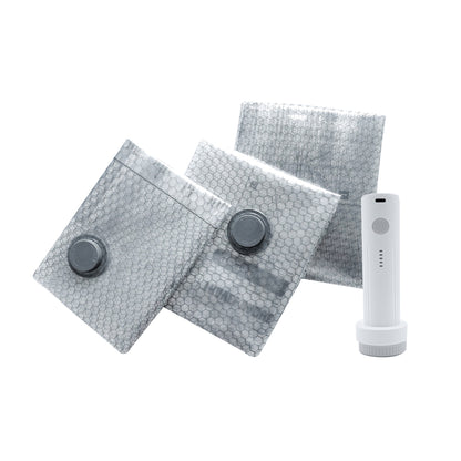 SpaceSaver – USB Compressieset voor Reizen | 50% KORTING