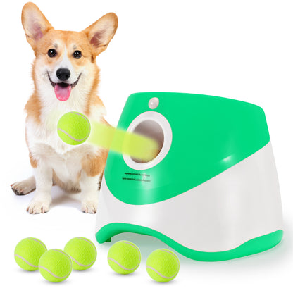 Pet dog ball thrower, automatic ball throwing machine, tennis machine, dog interactive toy, outdoor