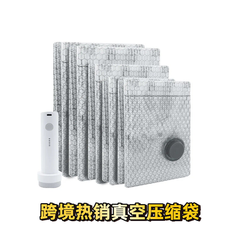 SpaceSaver – USB Compressieset voor Reizen | 50% KORTING