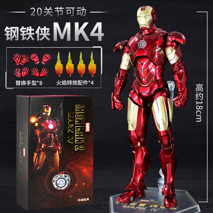 "Zhongdong Gangwolf Action Figure Deadpool and Gangwolf 3 figurine Model for boys' toys.