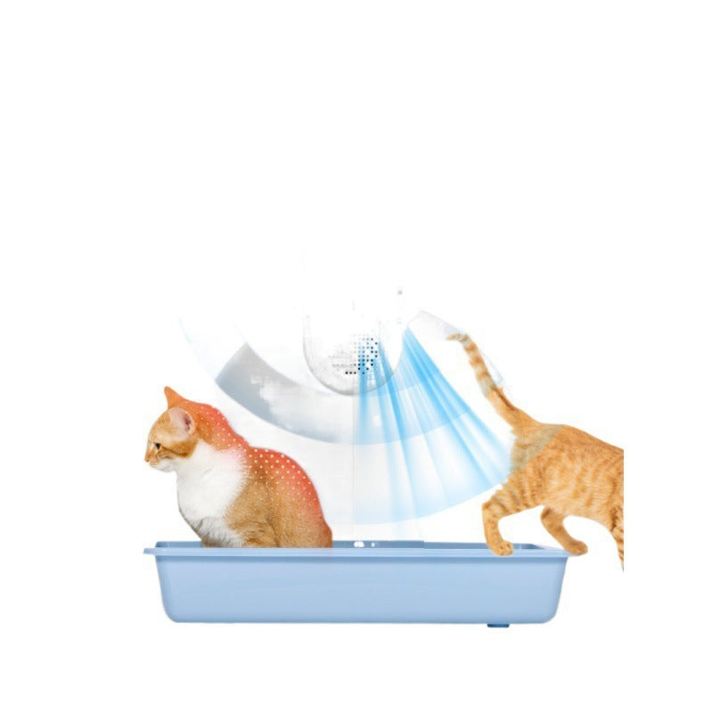 Deodorizing cat litter box, deodorizing cat feces box, automatic odor removal, fully enclosed cat toilet, cat bed, anti-odor household