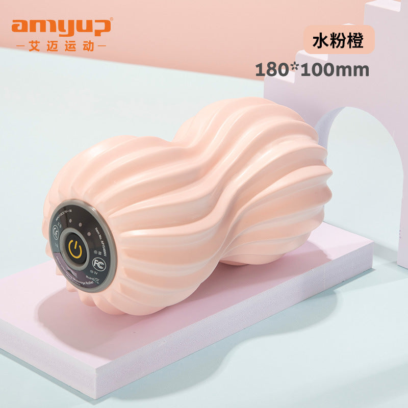 5-speed electric axis yoga fitness vibration relaxation column, electric corrugated fascia column, yoga column