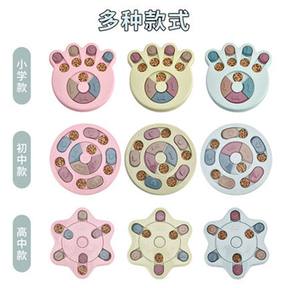 Large slow food bowl for dog training and development, pet bowl for feeding and drinking, cat bowl, dog bowl, for pets