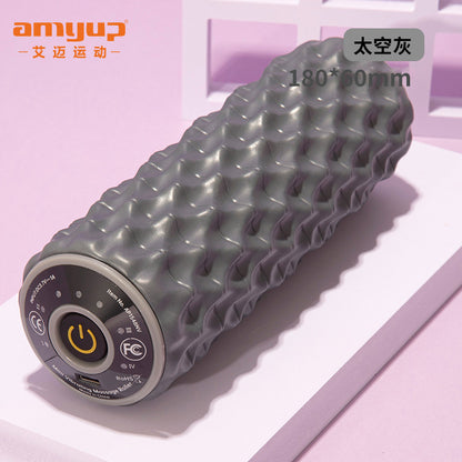 5-speed electric axis yoga fitness vibration relaxation column, electric corrugated fascia column, yoga column