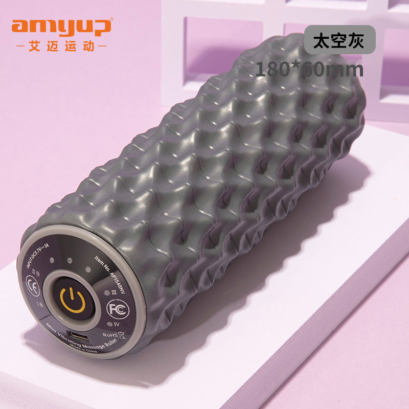 5-speed electric axis yoga fitness vibration relaxation column, electric corrugated fascia column, yoga column